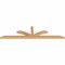 Ekena Millwork Richland Smooth Timber Gable Bracket, Western Red Cedar, 96"W x 24"H x 3 1/2"D x 3 1/2"F, 6/12 Pitch GBW096X24X0404RIC00SWR - alternate 4